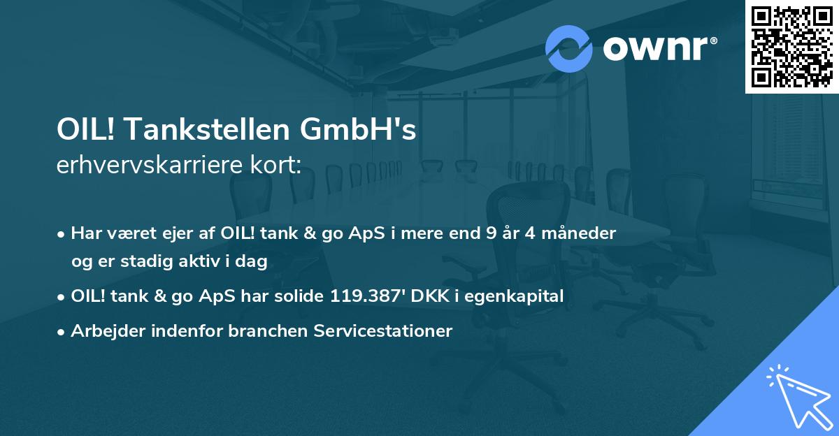 OIL! Tankstellen GmbH's erhvervskarriere kort