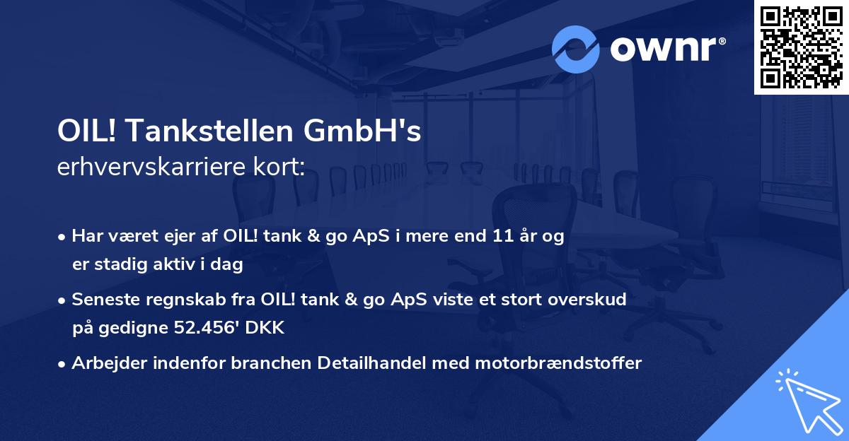 OIL! Tankstellen GmbH's erhvervskarriere kort