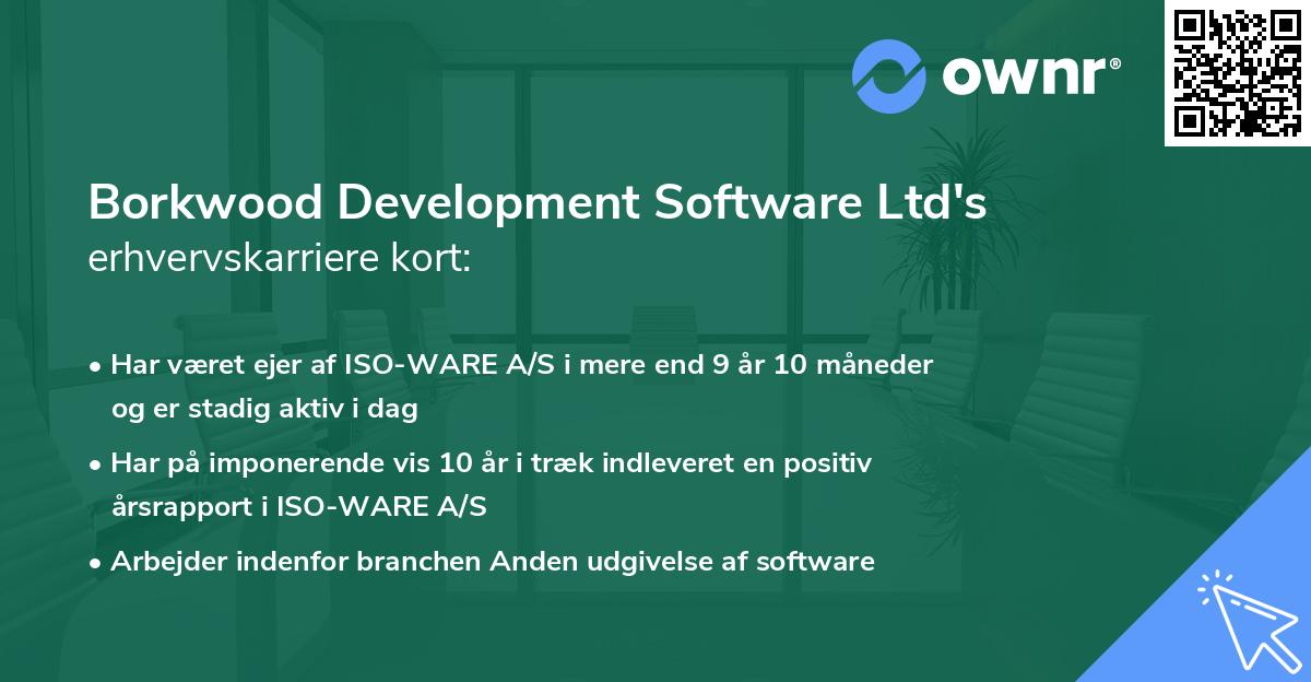 Borkwood Development Software Ltd's erhvervskarriere kort