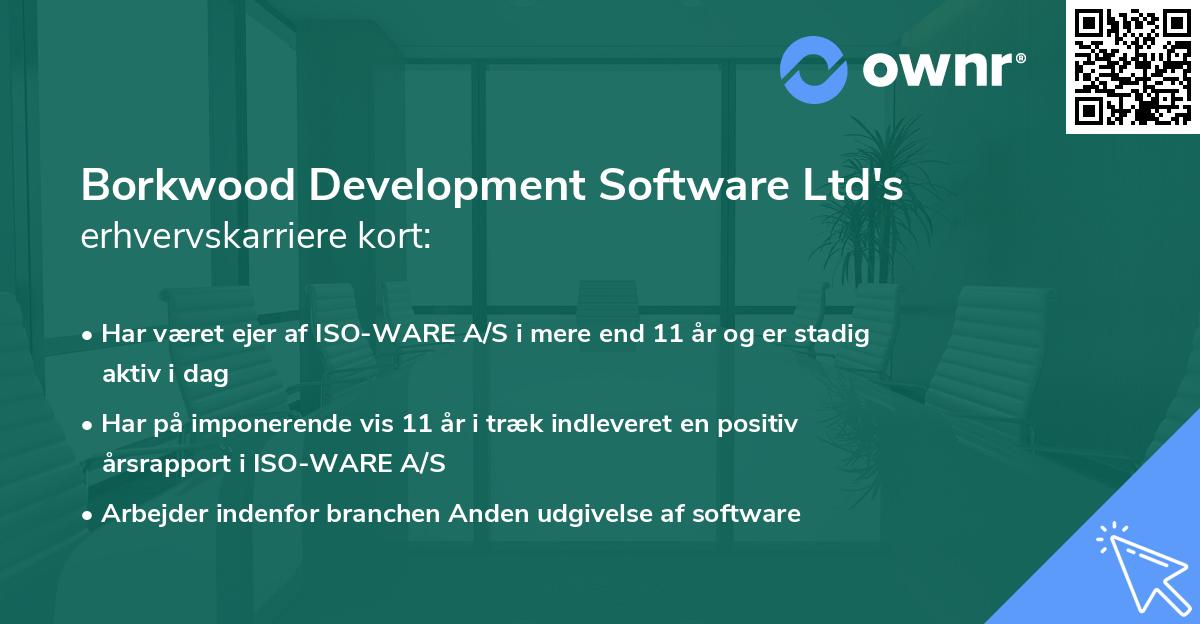 Borkwood Development Software Ltd's erhvervskarriere kort