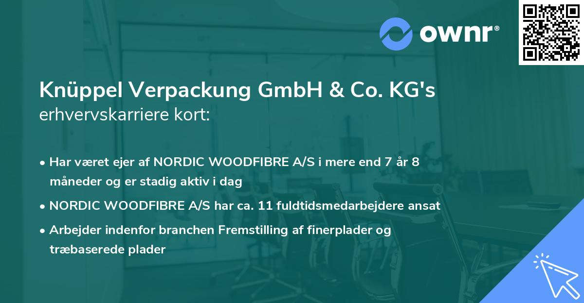 Knüppel Verpackung GmbH & Co. KG's erhvervskarriere kort