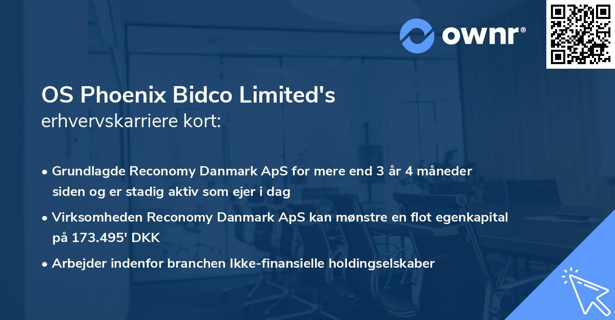OS Phoenix Bidco Limited's erhvervskarriere kort