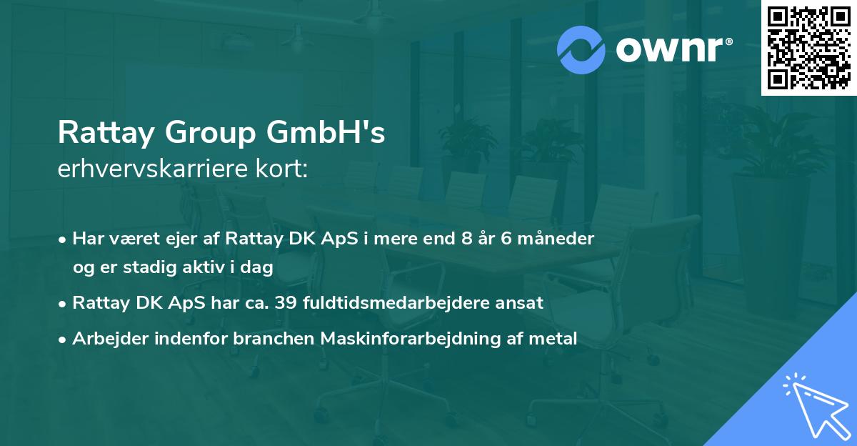 Rattay Group GmbH's erhvervskarriere kort