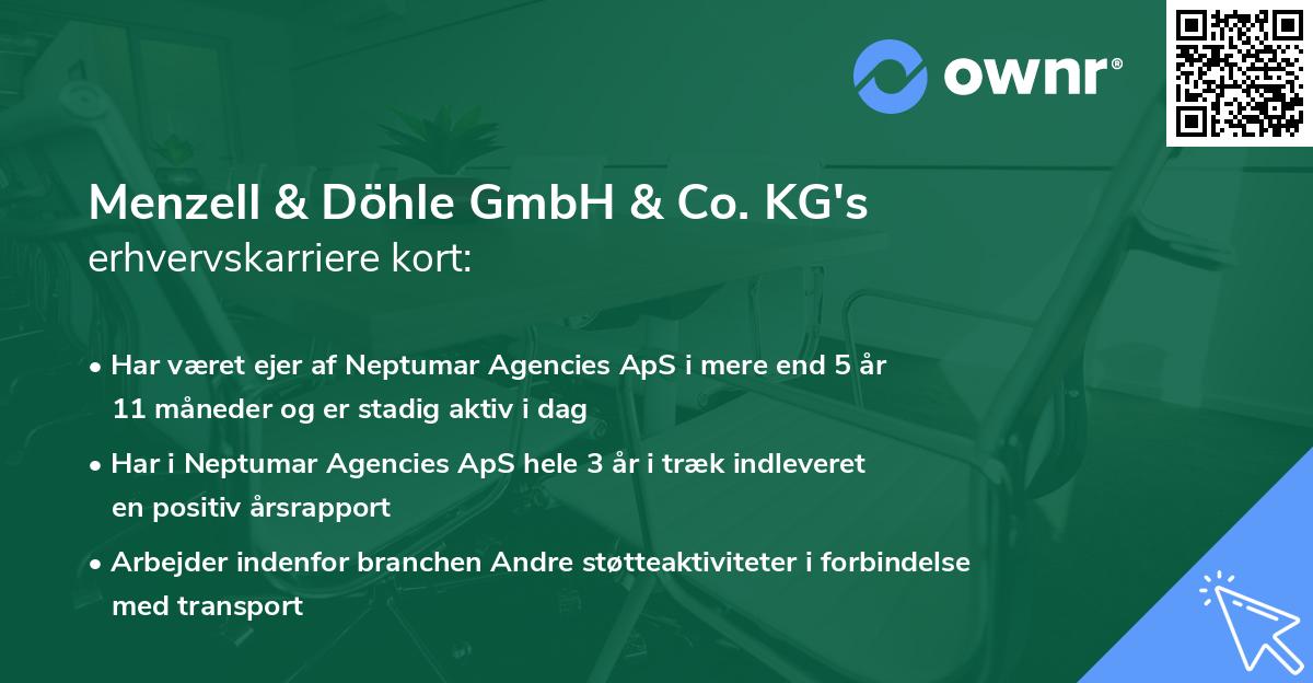 Menzell & Döhle GmbH & Co. KG's erhvervskarriere kort