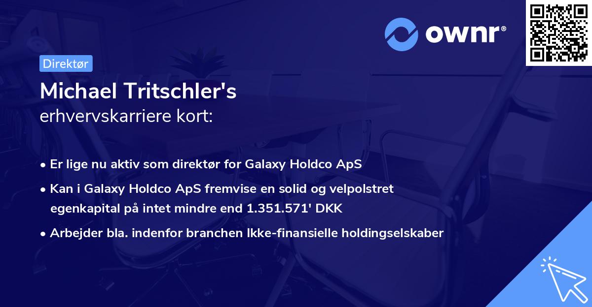 Michael Tritschler's erhvervskarriere kort