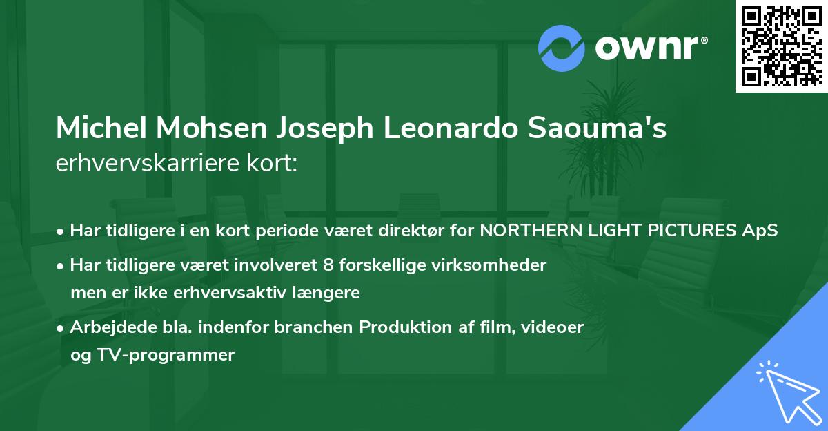 Michel Mohsen Joseph Leonardo Saouma's erhvervskarriere kort