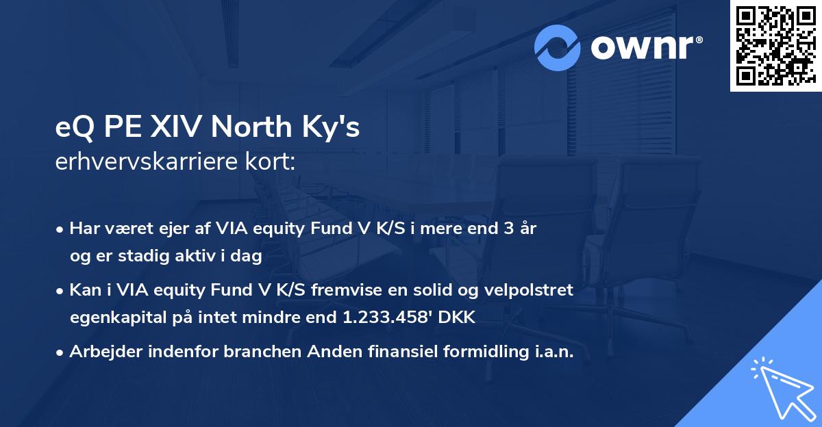 eQ PE XIV North Ky's erhvervskarriere kort
