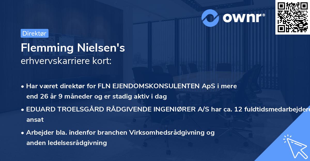 Flemming Nielsen's erhvervskarriere kort