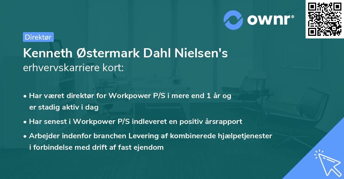 Kenneth Østermark Dahl Nielsen's erhvervskarriere kort