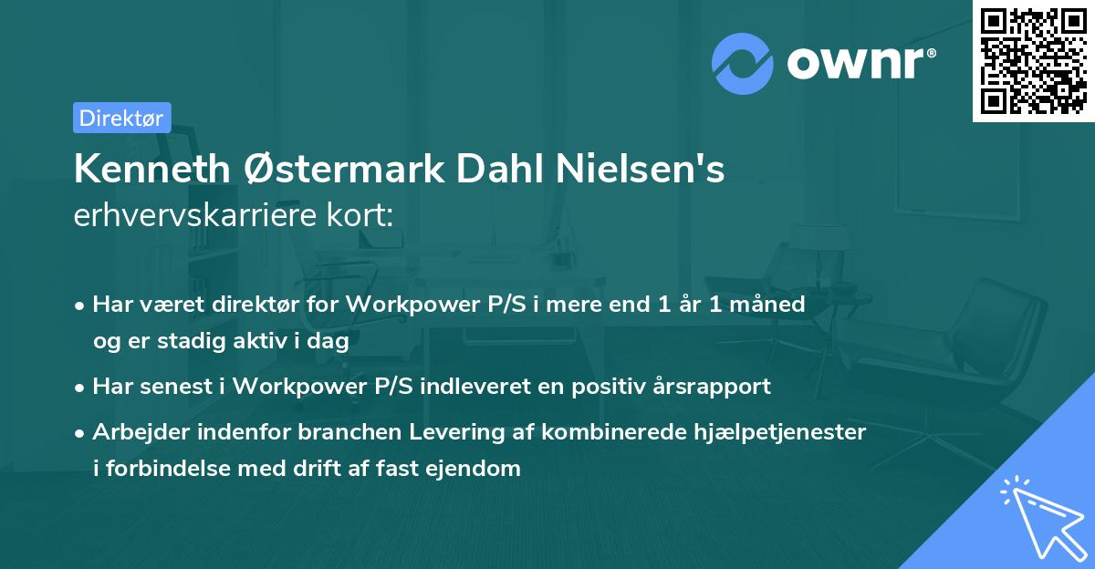 Kenneth Østermark Dahl Nielsen's erhvervskarriere kort