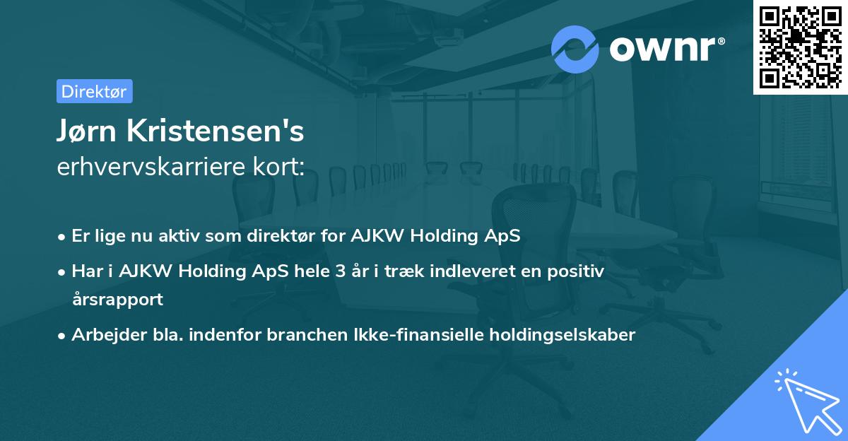 Jørn Kristensen's erhvervskarriere kort