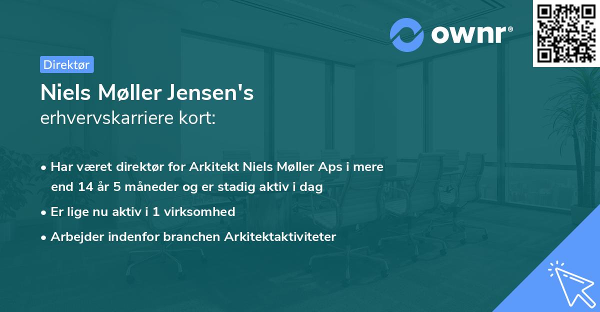Niels Møller Jensen's erhvervskarriere kort
