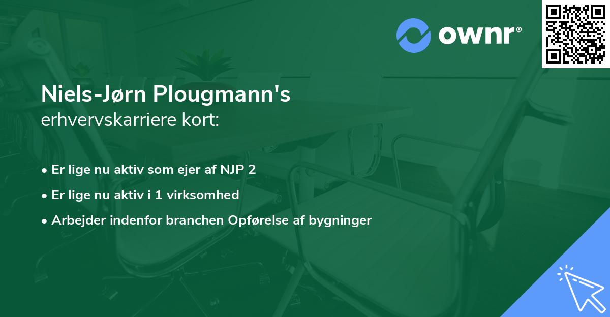 Niels-Jørn Plougmann's erhvervskarriere kort