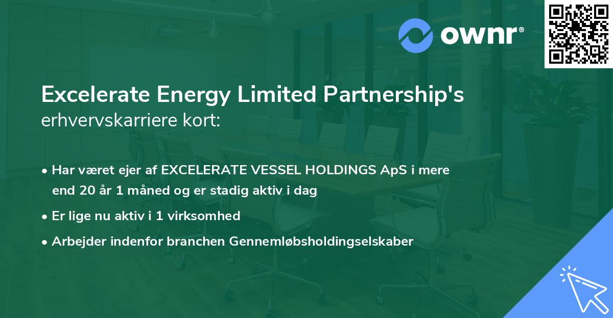 Excelerate Energy Limited Partnership's erhvervskarriere kort