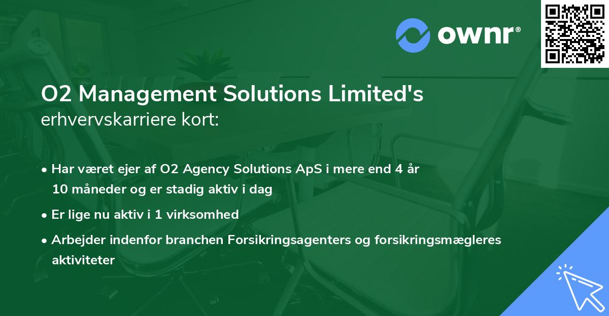 O2 Management Solutions Limited's erhvervskarriere kort