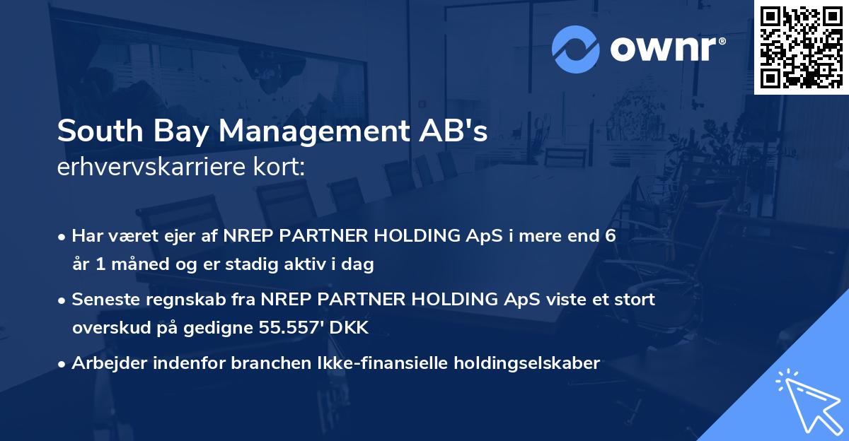 South Bay Management AB's erhvervskarriere kort