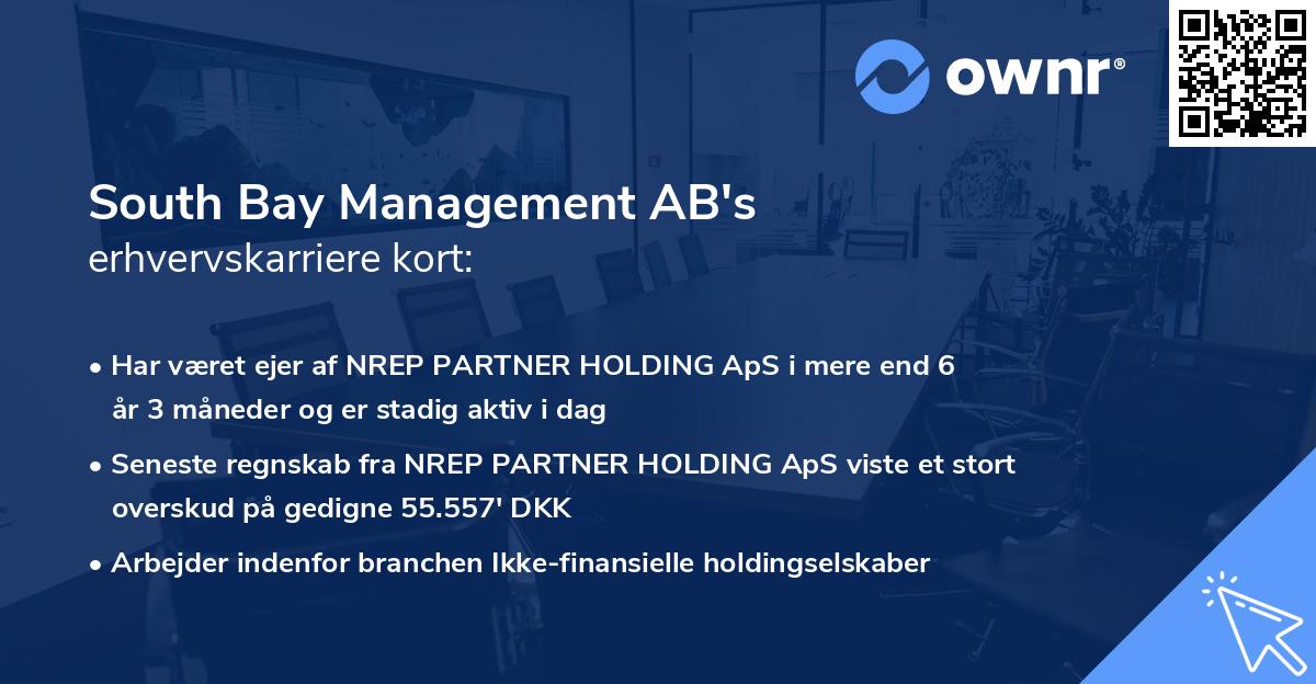 South Bay Management AB's erhvervskarriere kort