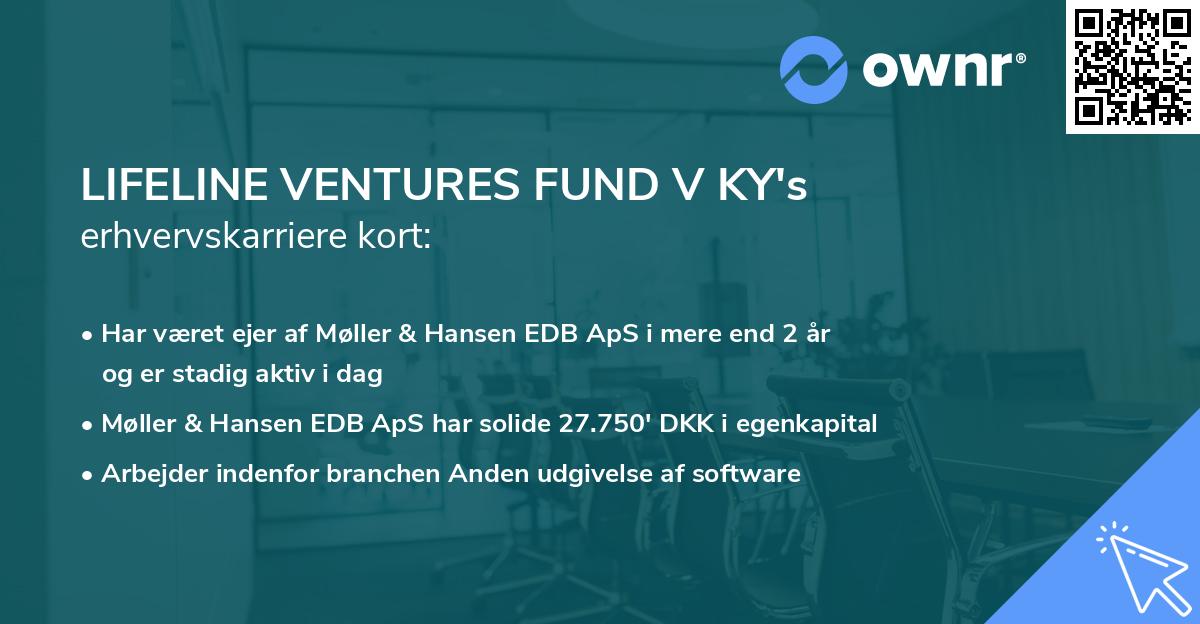 LIFELINE VENTURES FUND V KY's erhvervskarriere kort