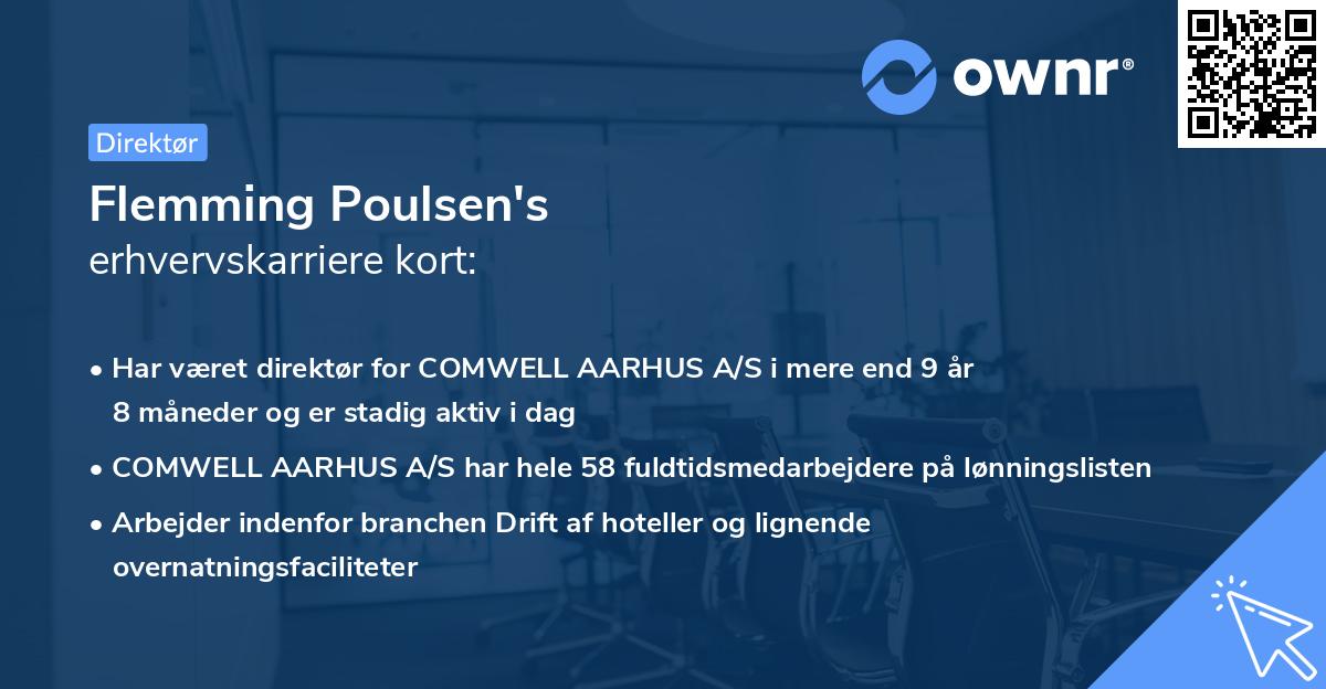 Flemming Poulsen's erhvervskarriere kort
