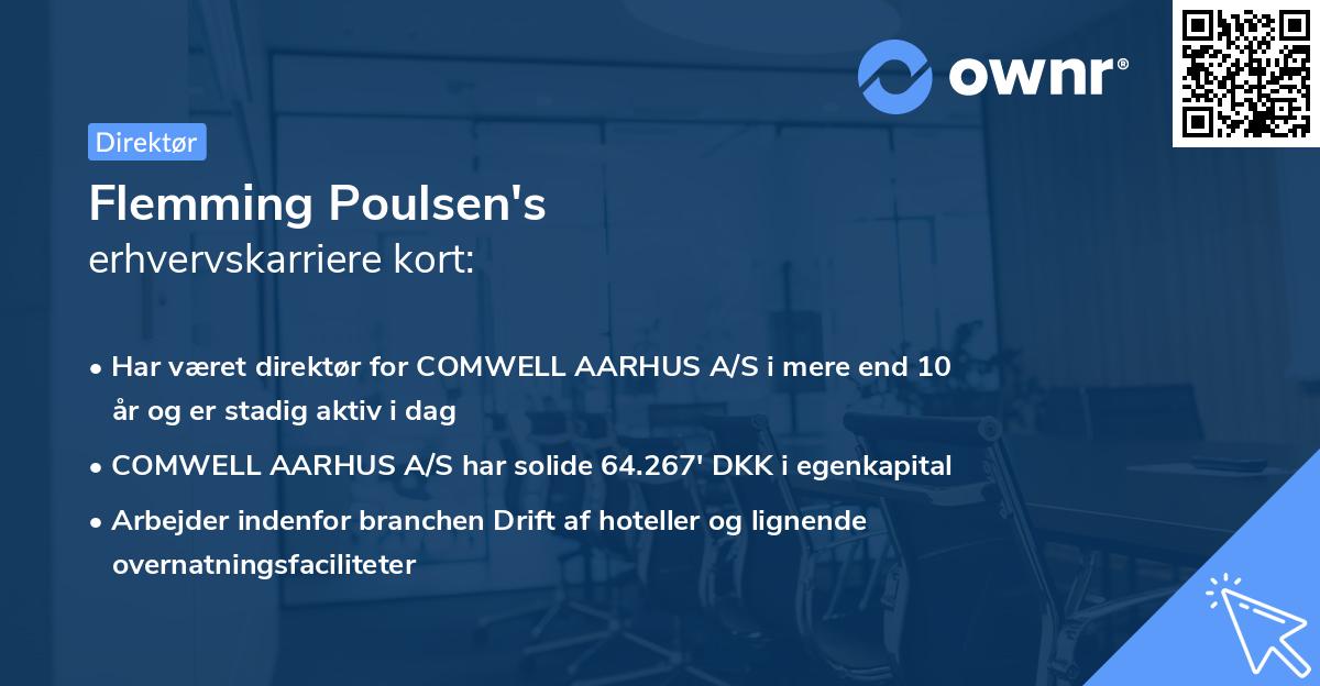 Flemming Poulsen's erhvervskarriere kort