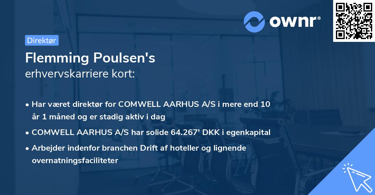 Flemming Poulsen's erhvervskarriere kort
