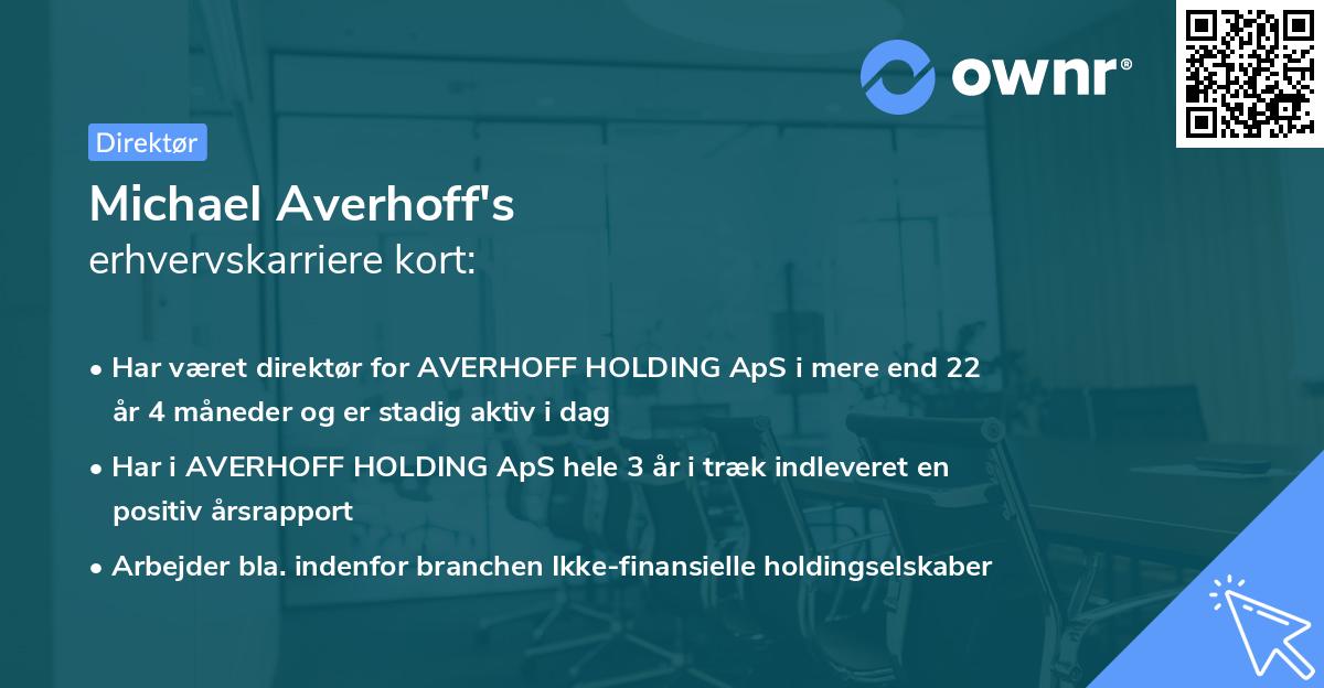 Michael Averhoff's erhvervskarriere kort