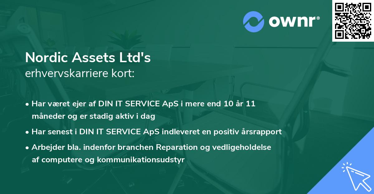 Nordic Assets Ltd's erhvervskarriere kort