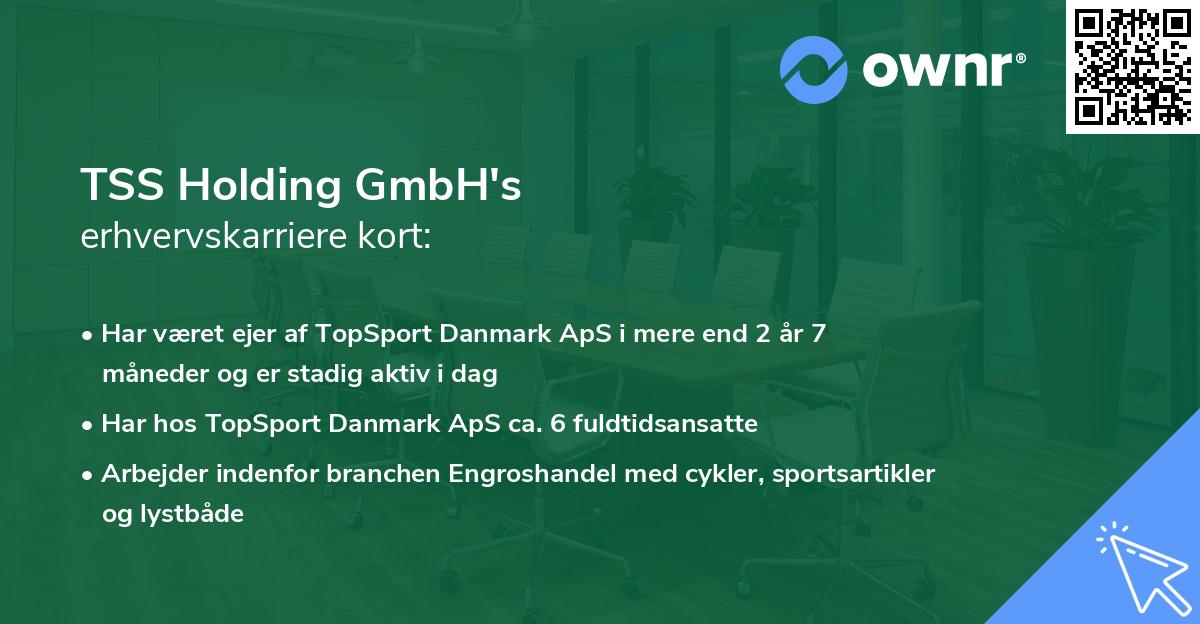 TSS Holding GmbH's erhvervskarriere kort