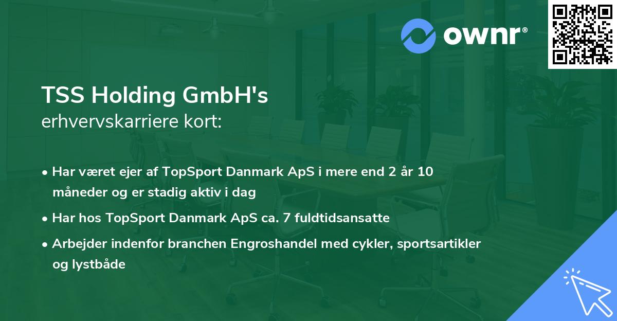 TSS Holding GmbH's erhvervskarriere kort