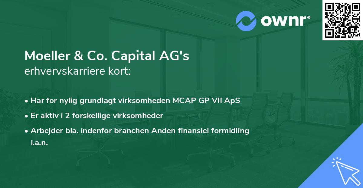 Moeller & Co. Capital AG's erhvervskarriere kort