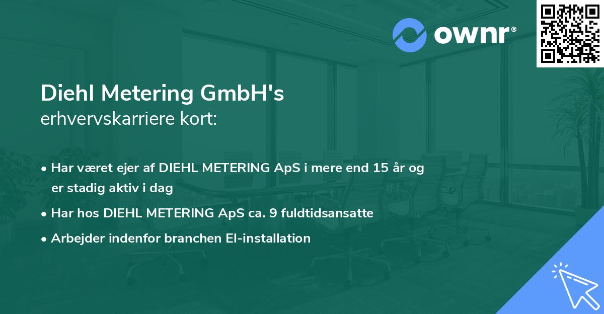 Diehl Metering GmbH's erhvervskarriere kort