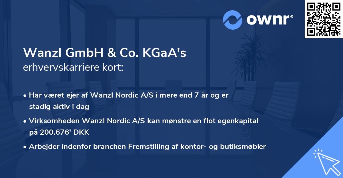 Wanzl GmbH & Co. KGaA's erhvervskarriere kort