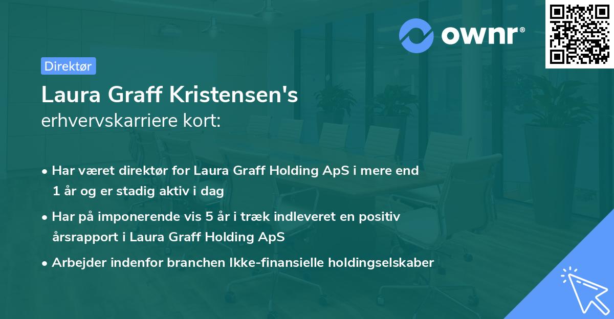 Laura Graff Kristensen's erhvervskarriere kort