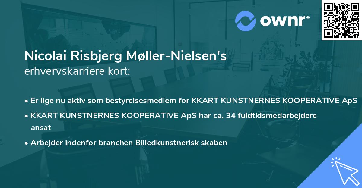 Nicolai Risbjerg Møller-Nielsen's erhvervskarriere kort