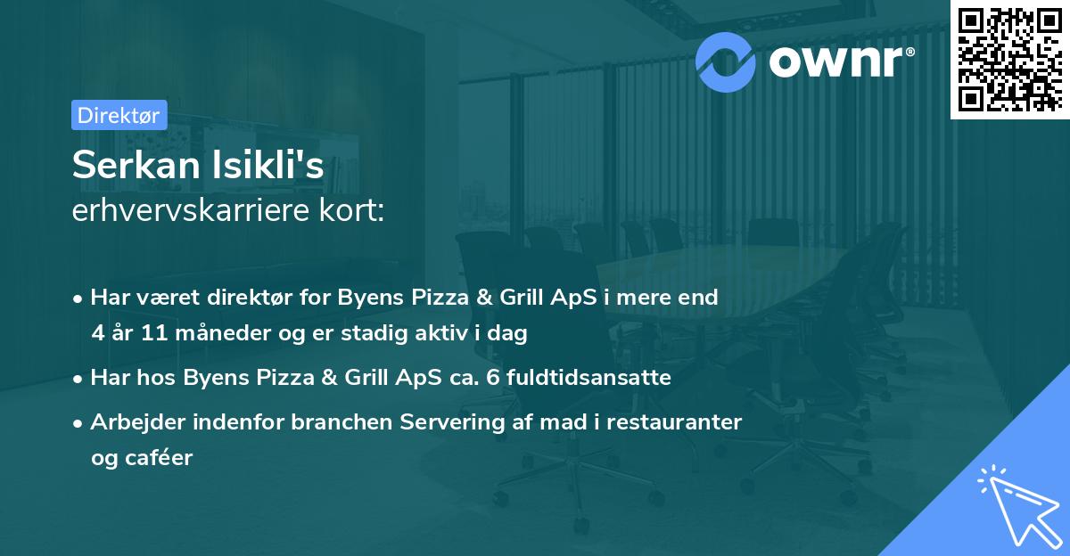 Serkan Isikli's erhvervskarriere kort