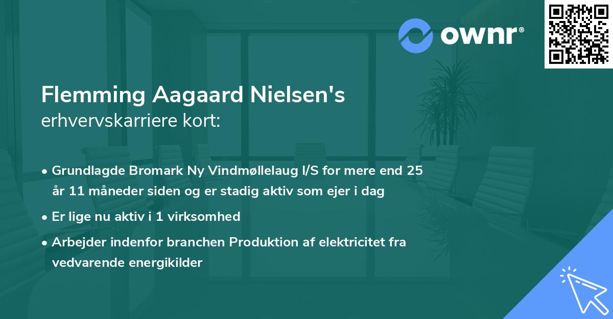 Flemming Aagaard Nielsen's erhvervskarriere kort