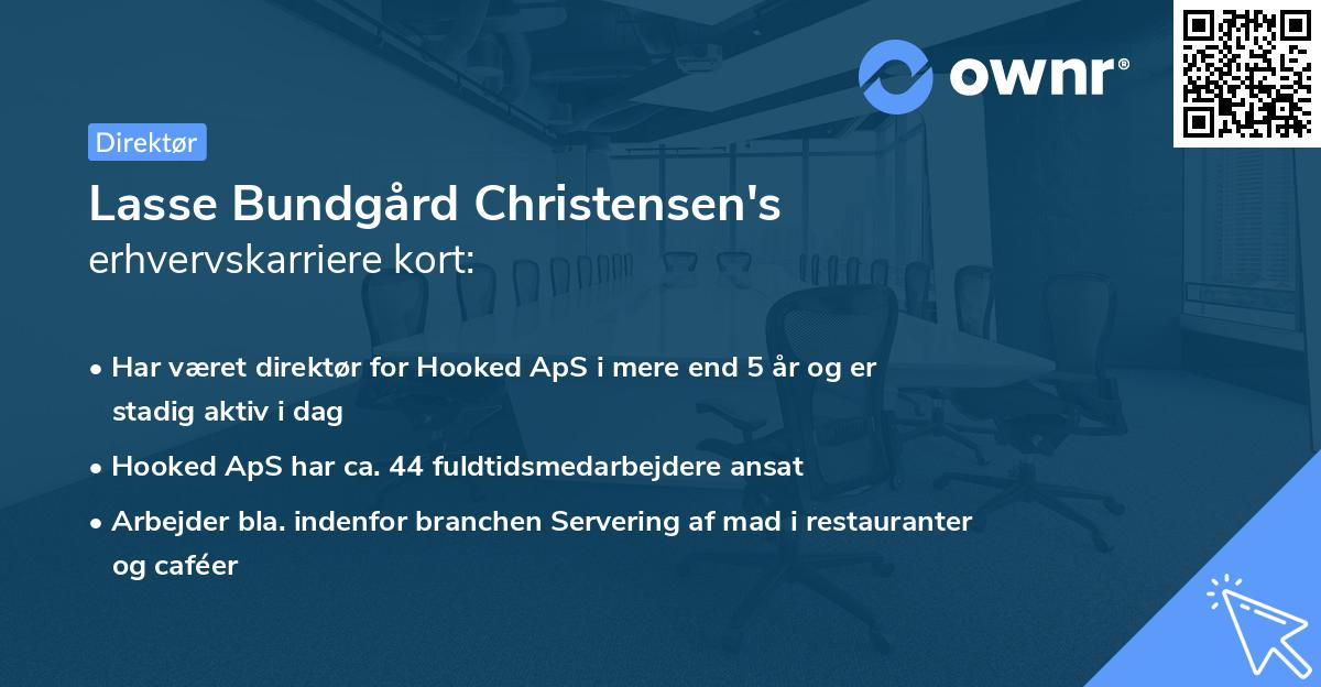Lasse Bundgård Christensen's erhvervskarriere kort
