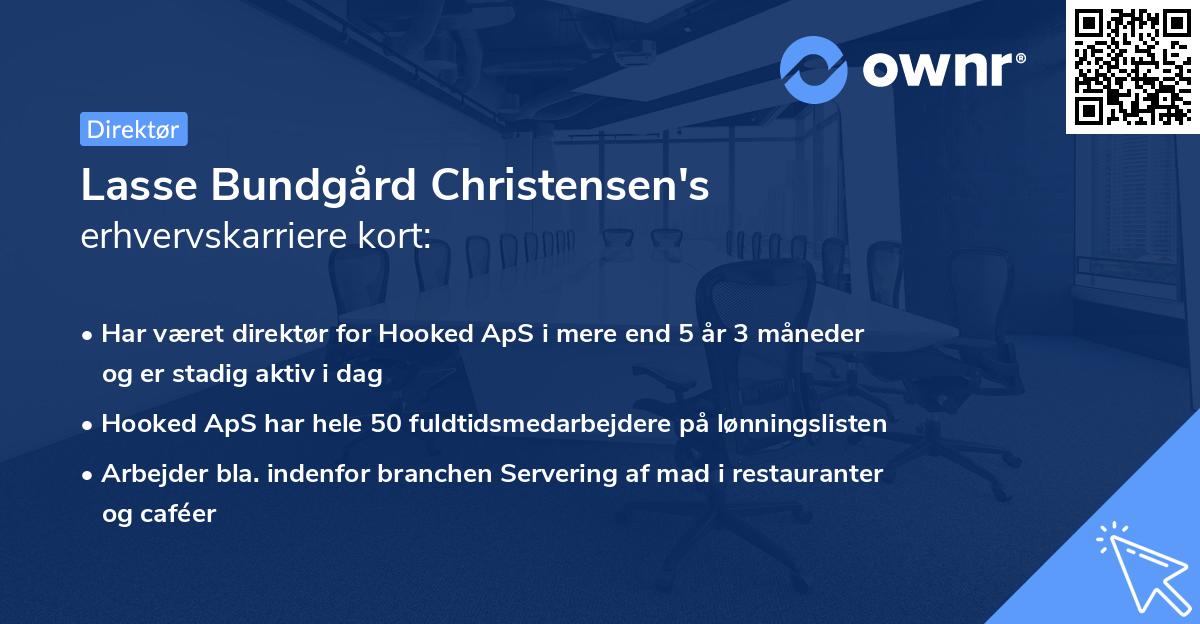 Lasse Bundgård Christensen's erhvervskarriere kort