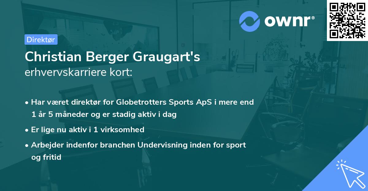 Christian Berger Graugart's erhvervskarriere kort