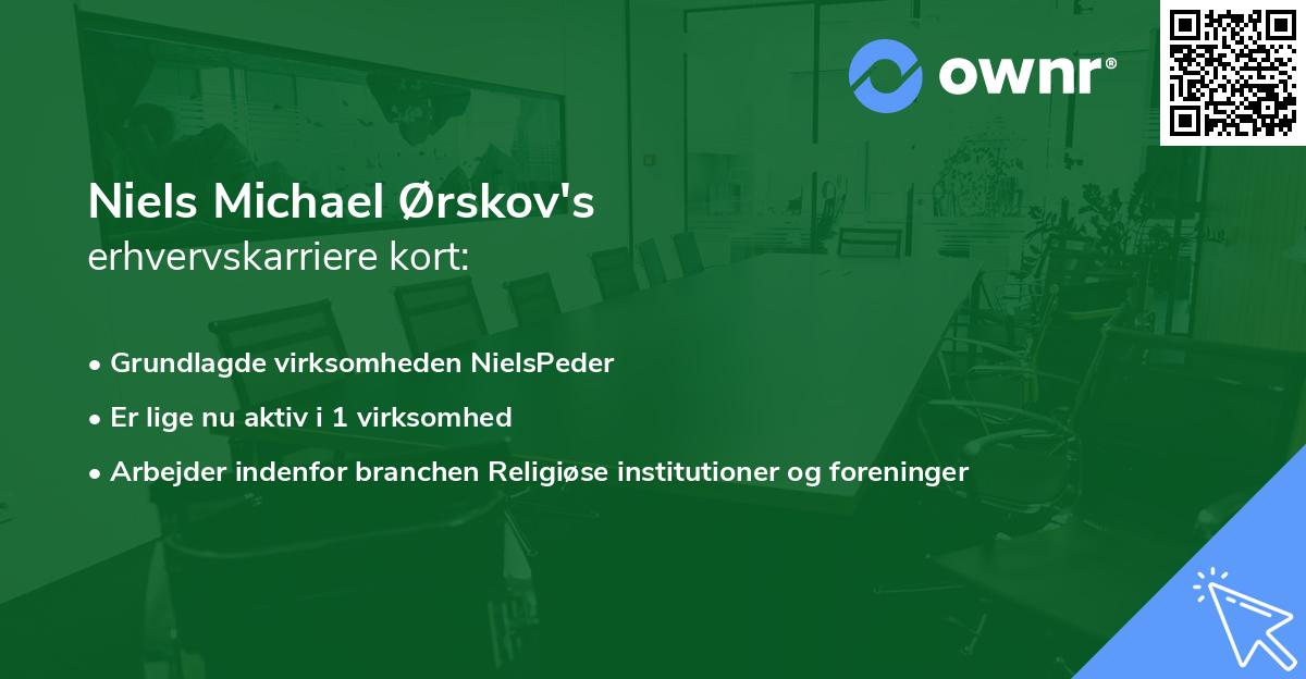 Niels Michael Ørskov's erhvervskarriere kort