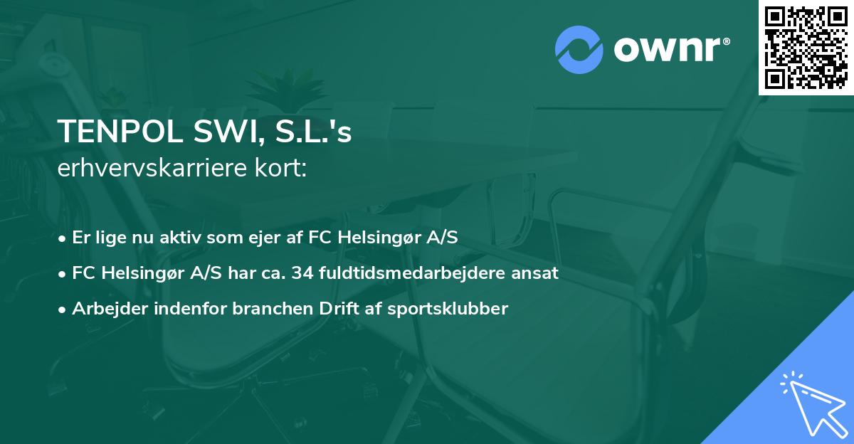 TENPOL SWI, S.L.'s erhvervskarriere kort