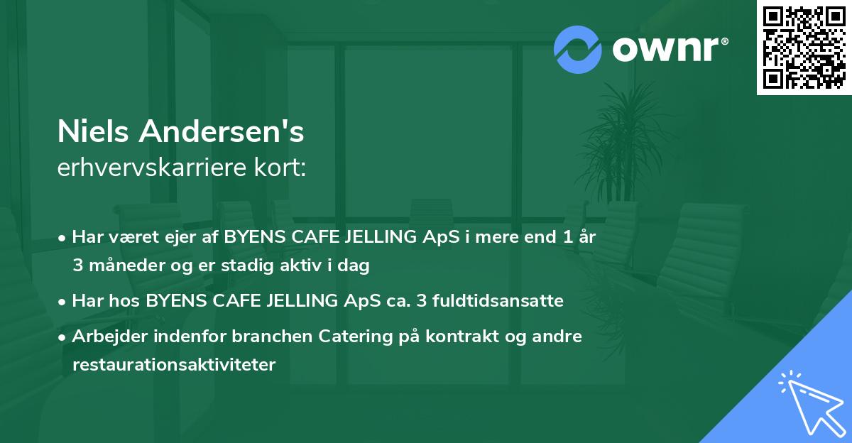 Niels Andersen's erhvervskarriere kort
