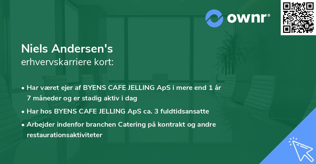 Niels Andersen's erhvervskarriere kort