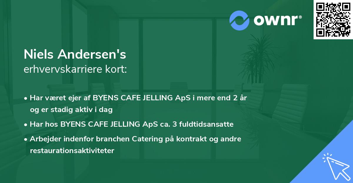 Niels Andersen's erhvervskarriere kort