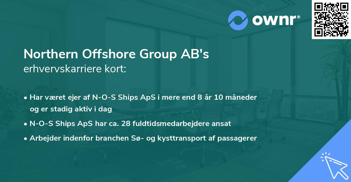 Northern Offshore Group AB's erhvervskarriere kort