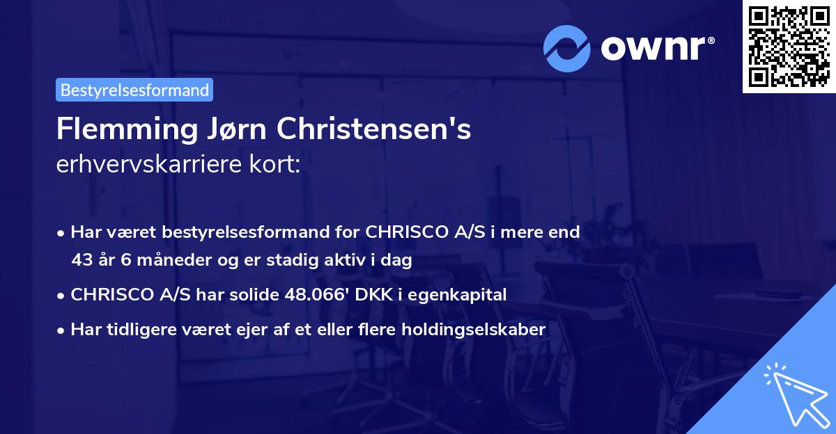 Flemming Jørn Christensen's erhvervskarriere kort