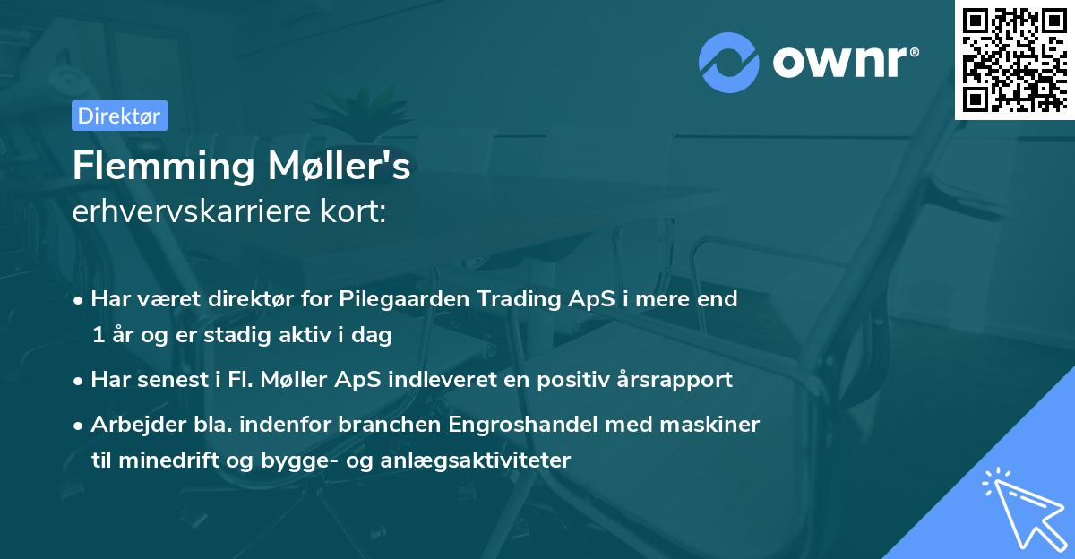 Flemming Møller's erhvervskarriere kort