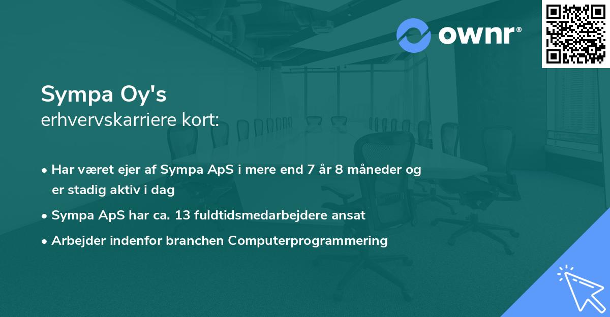 Sympa Oy's erhvervskarriere kort