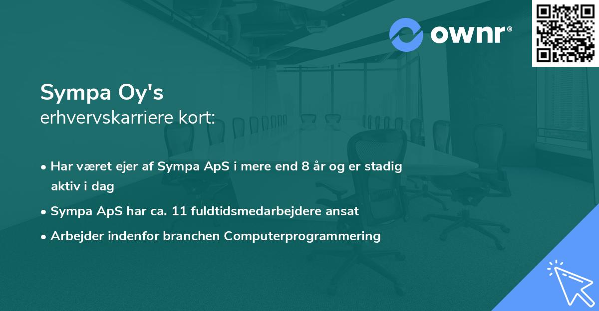 Sympa Oy's erhvervskarriere kort