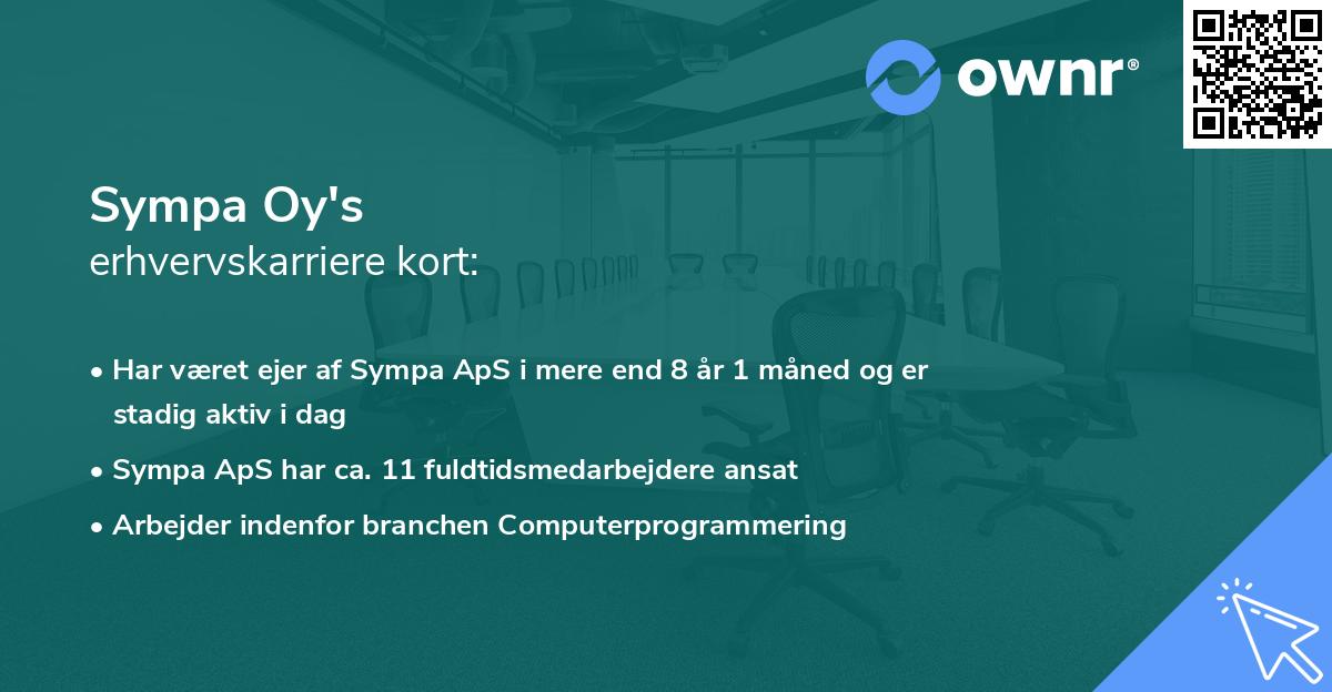 Sympa Oy's erhvervskarriere kort